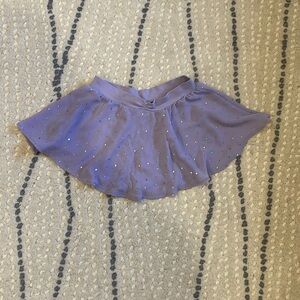 Bloch Olesia Georgette Sequin Skirt in Lavender, Size 4-6
